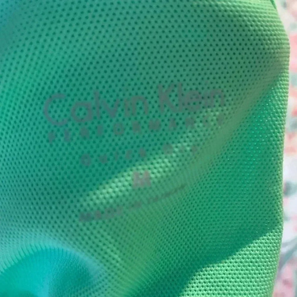 Calvin Klein Green Workout Tank Top Size Medium - Picture 5 of 5